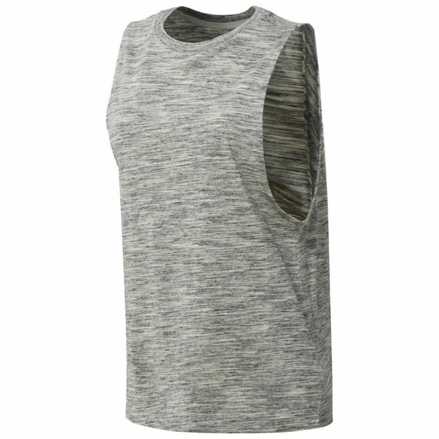 Tank top kvinder Reebok Marble Muscle Lysegr� #1