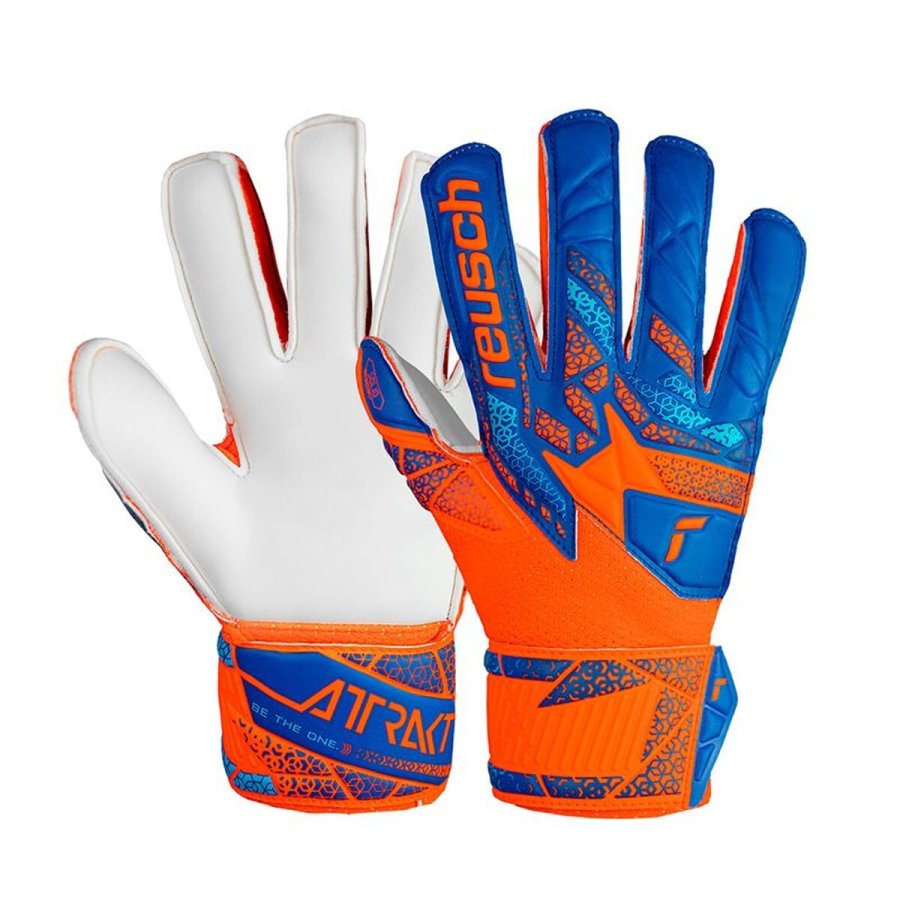 M�lmandshandsker Reusch Attrakt Solid Orange #1