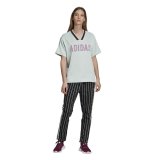 Kort�rmet T-shirt til Kvinder Adidas Originals Boyfriend Akvamarin #7
