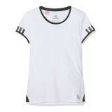 B�rne Kort�rmet T-shirt Adidas CLUB TEE DU2464 Hvid Polyester #1