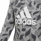 Sweatshirt uden htte til piger Adidas ID Crew Gr Lysegr #4