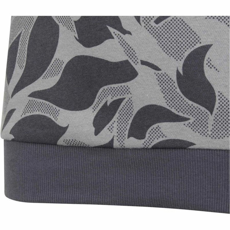 Sweatshirt uden htte til piger Adidas ID Crew Gr Lysegr #6