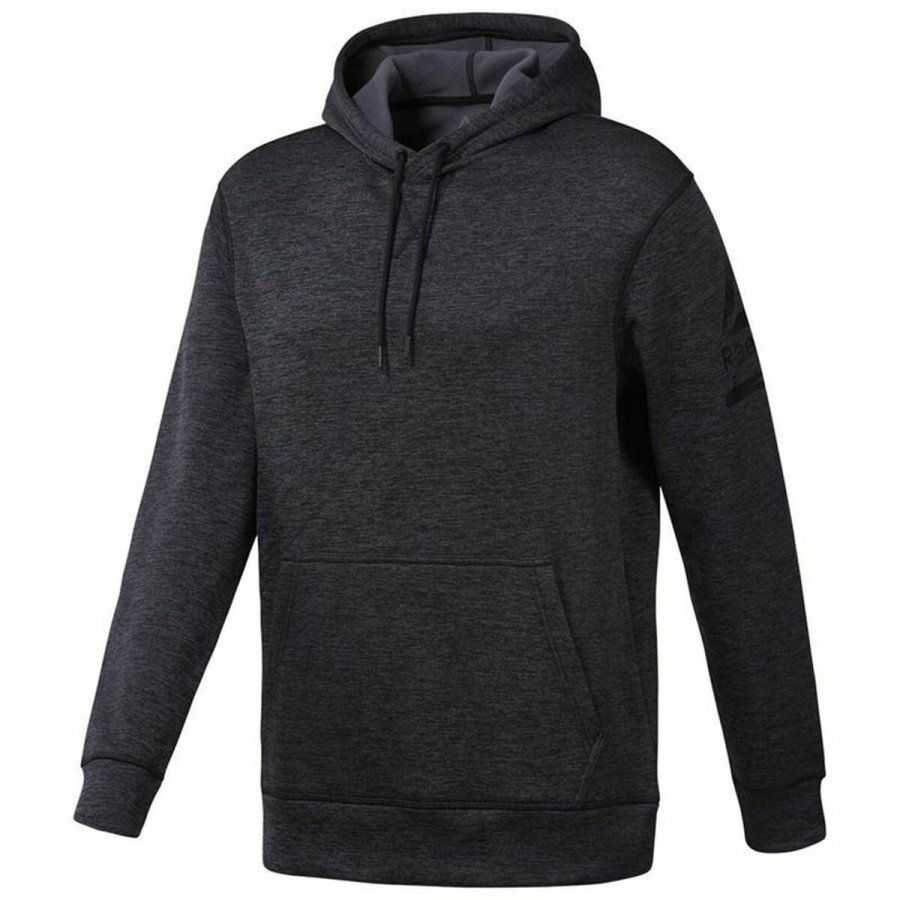 Httetrje til Kvinde Reebok Ready Poly Fleece Mrkegr #1