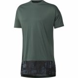 Kortrmet T-shirt til Mnd Reebok Essentials  Grn #1
