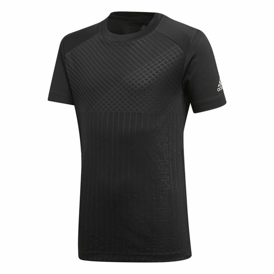 Kortrmet fodboldtrje til brn Adidas Nemeziz Sort #1