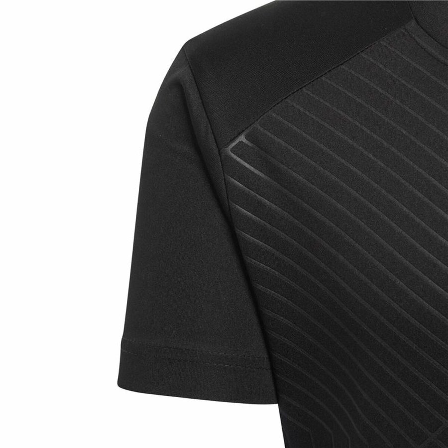 Kortrmet fodboldtrje til brn Adidas Nemeziz Sort #3