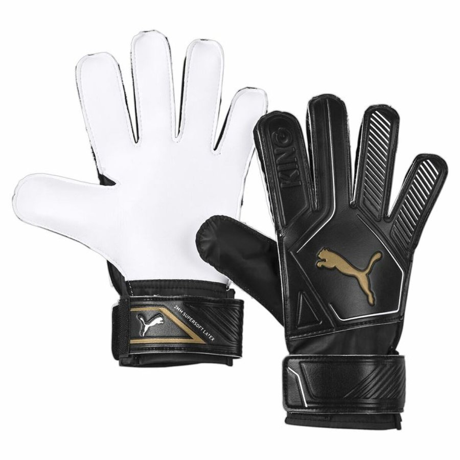 Mlmandshandsker til brn Puma King 4 Sort #1