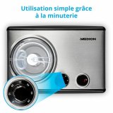 Ismaskine Medion Rustfrit stl 150 W 1,5 L #5