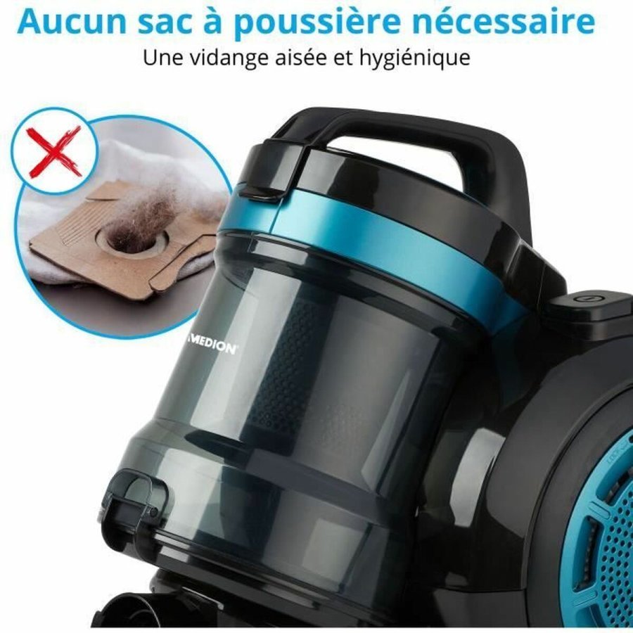 Stvsuger Medion Turkisbl Sort/Bl 800 W #21