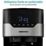 Drip Coffee Machine Medion 900 W 1,2 L #2