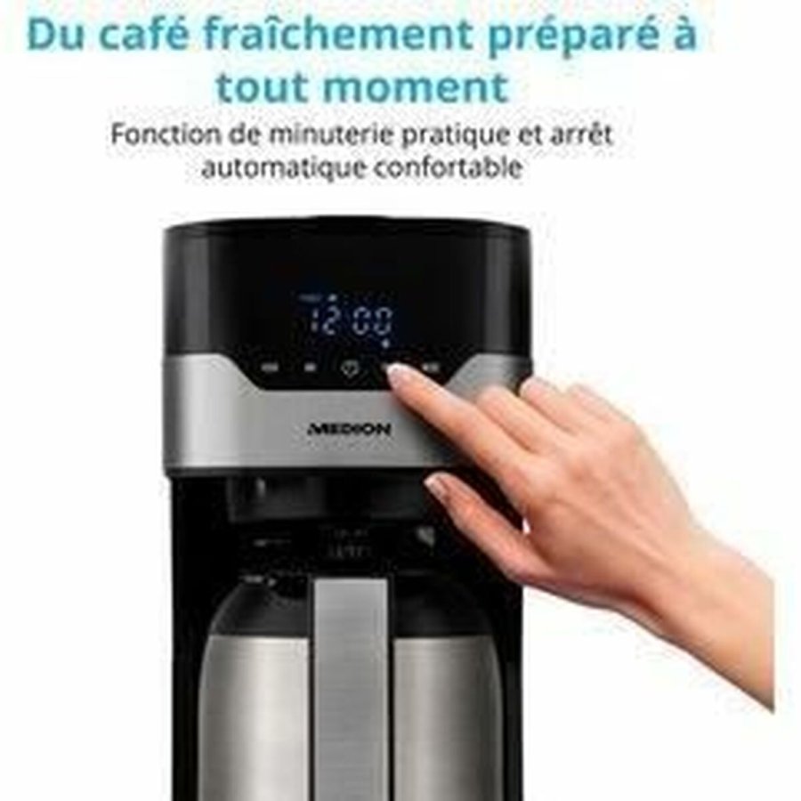 Drip Coffee Machine Medion 900 W 1,2 L #4