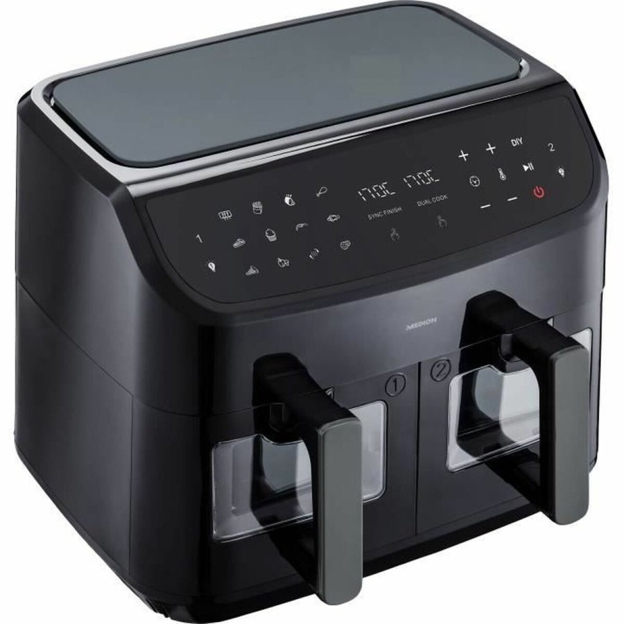 Varmluftsfrituregryde Medion LIFE P20 Sort 2600 W 8,7 l #2