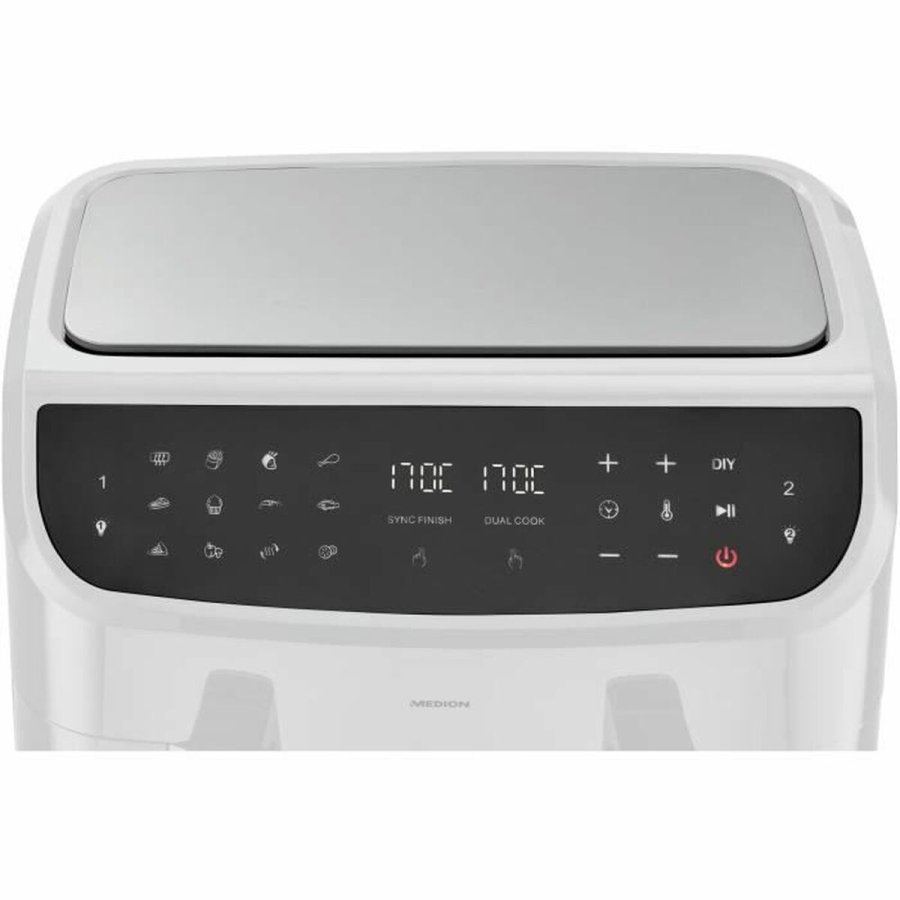 Varmluftsfrituregryde Medion LIFE P20 Hvid 2600 W 8,7 l #3