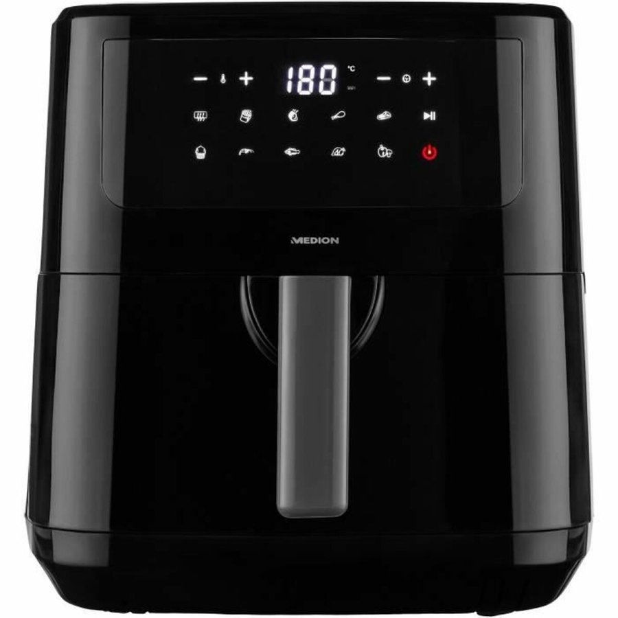 Varmluftsfrituregryde Medion MD11750 Sort 2150 W 6,8 L #1