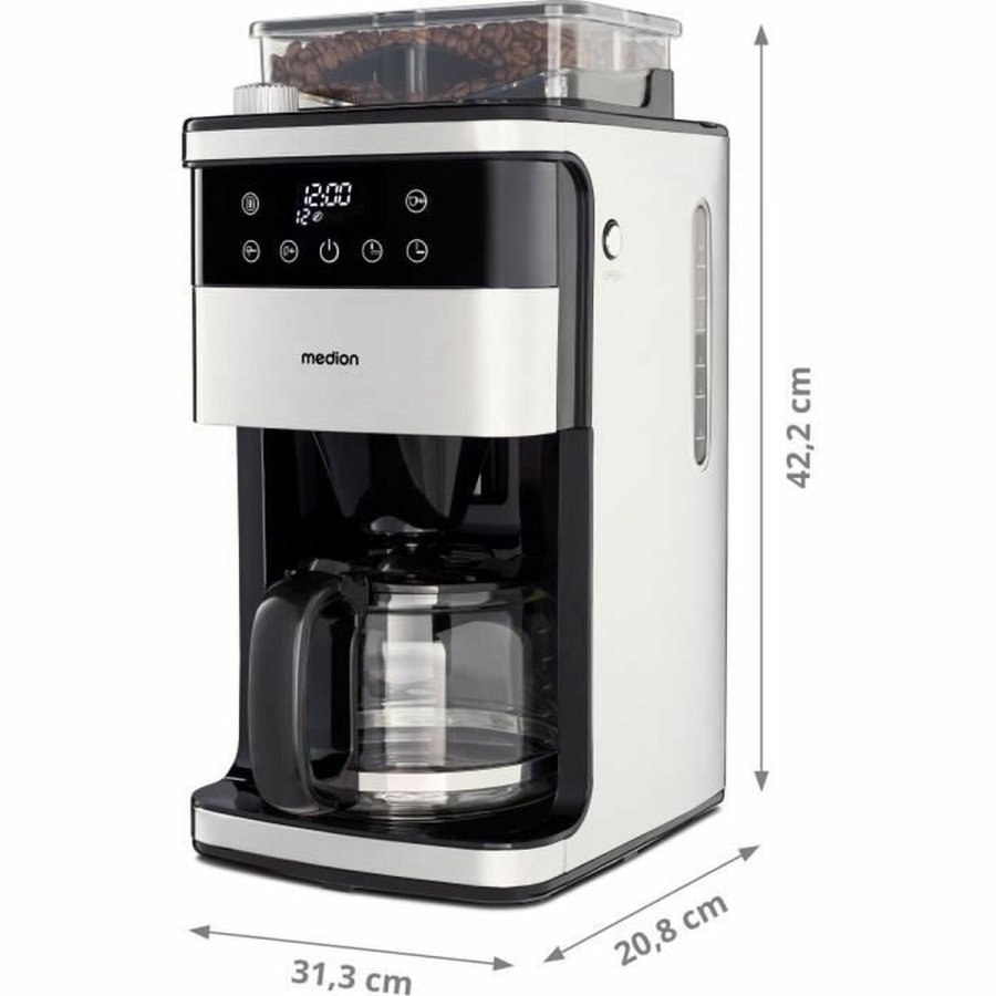 Drip Coffee Machine Medion MED4061275224559 1000 W 1,5 L #6