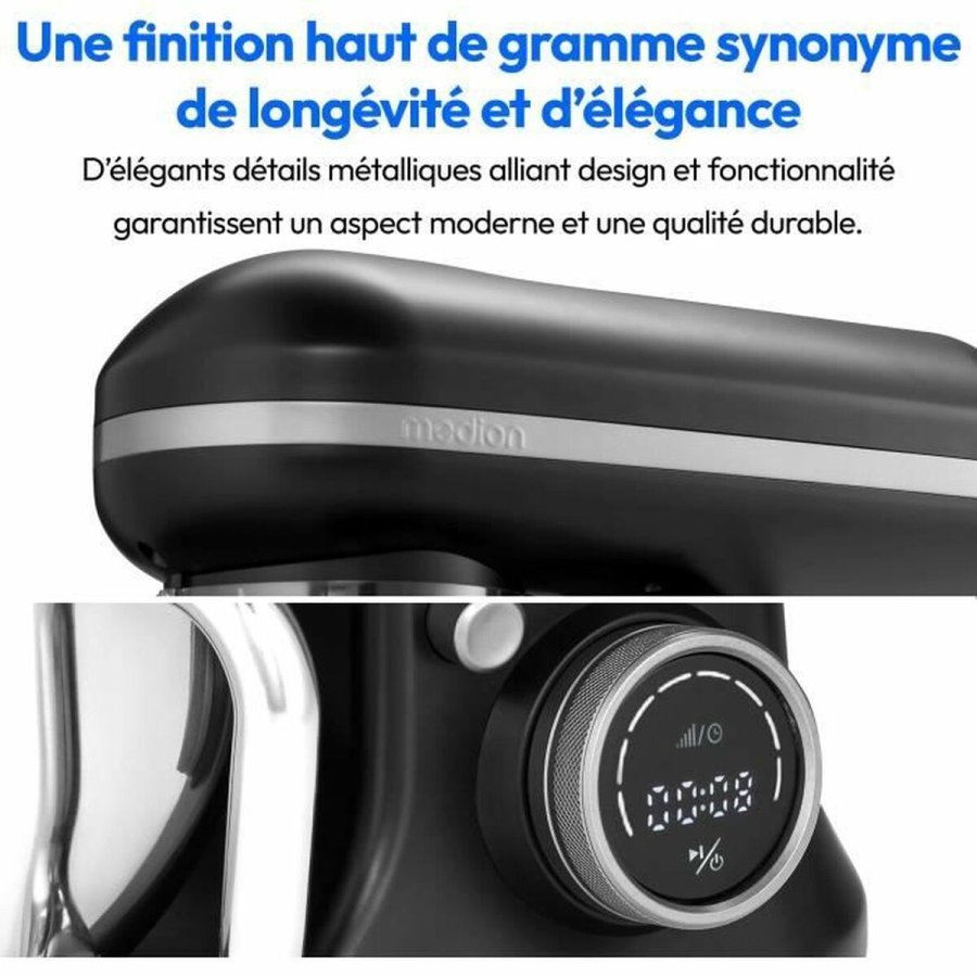 Foodprocessor Medion MD18420 noir 1200 W 5 L #6