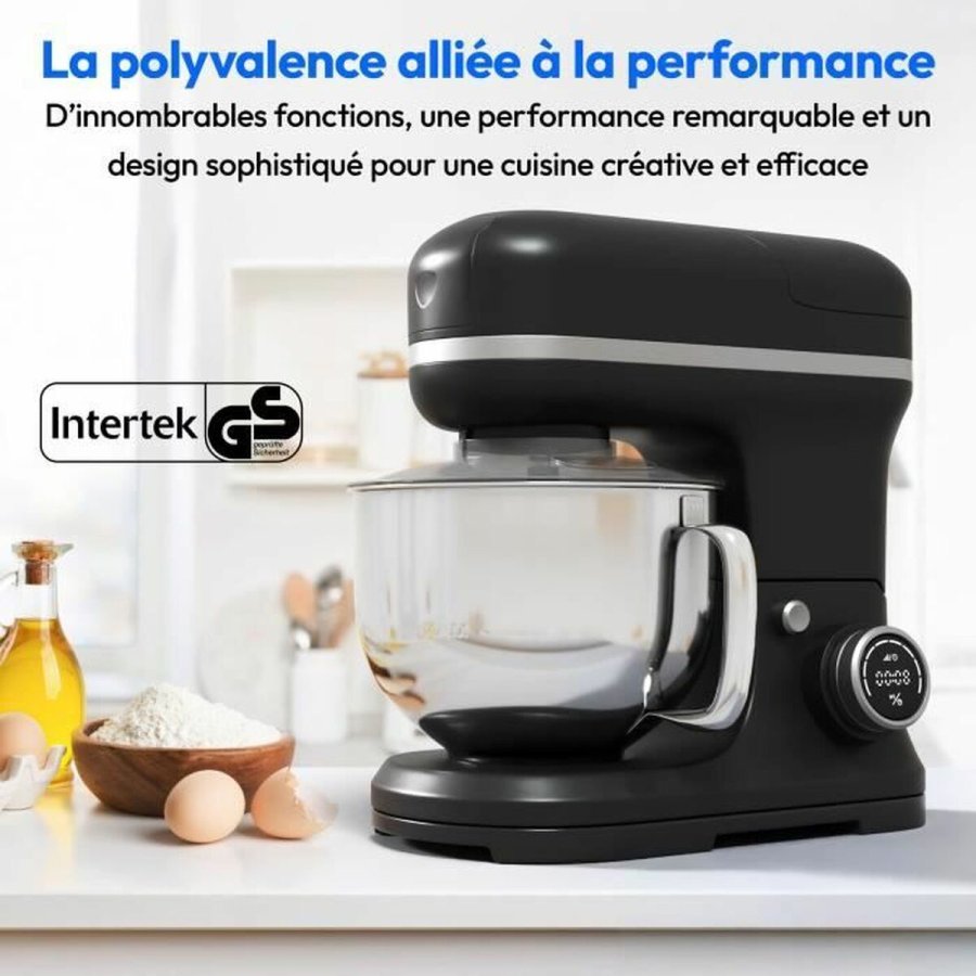 Foodprocessor Medion MD18430 Sort 1200 W 5 L #4