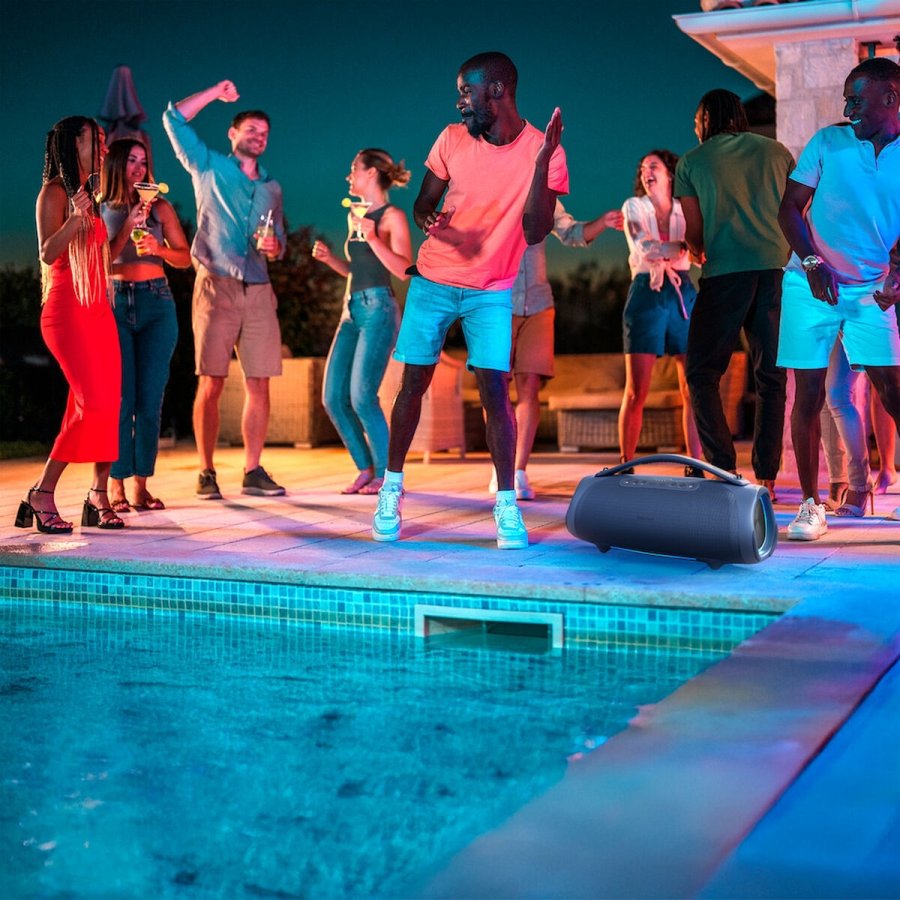 B�rbare Bluetooth-h�jttalere Medion 50077082 Bl� 100 W 4 W #4