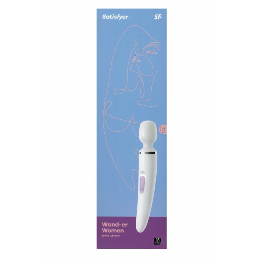 Tryllepind Massageapparat Satisfyer Wand-er Woman Hvid XXL #2