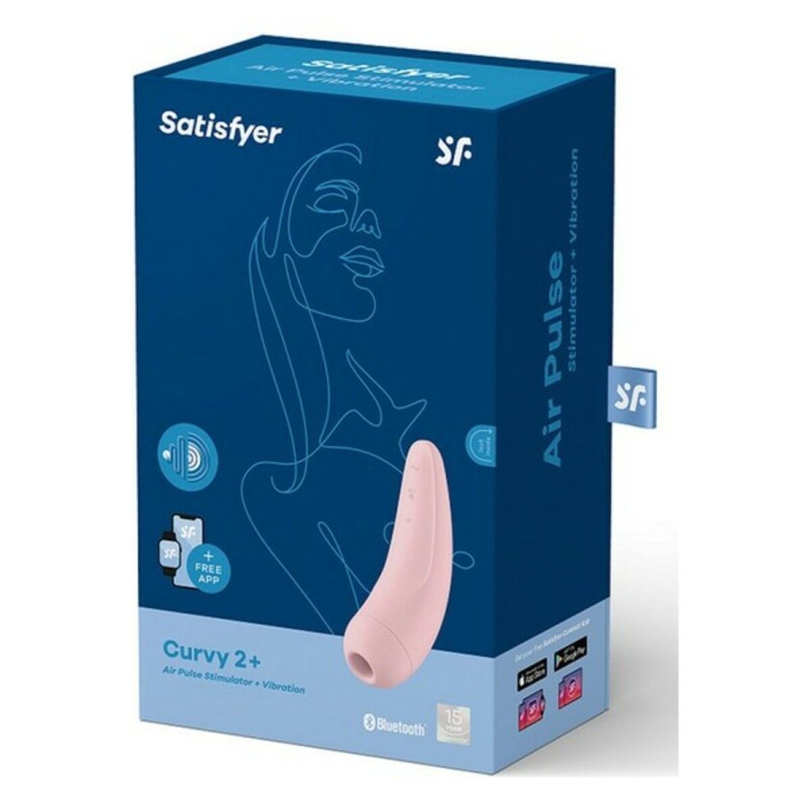 Klitoris sugestimulator Satisfyer Curvy 2+ Pink #7