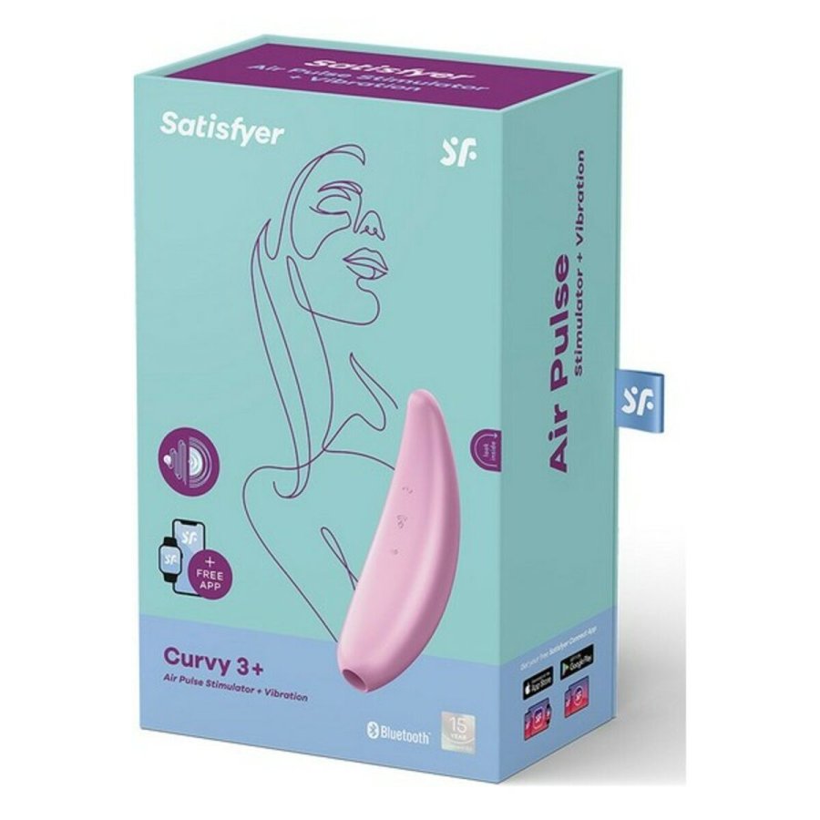 Klitoris sugestimulator Satisfyer Curvy 3+ Pink #7