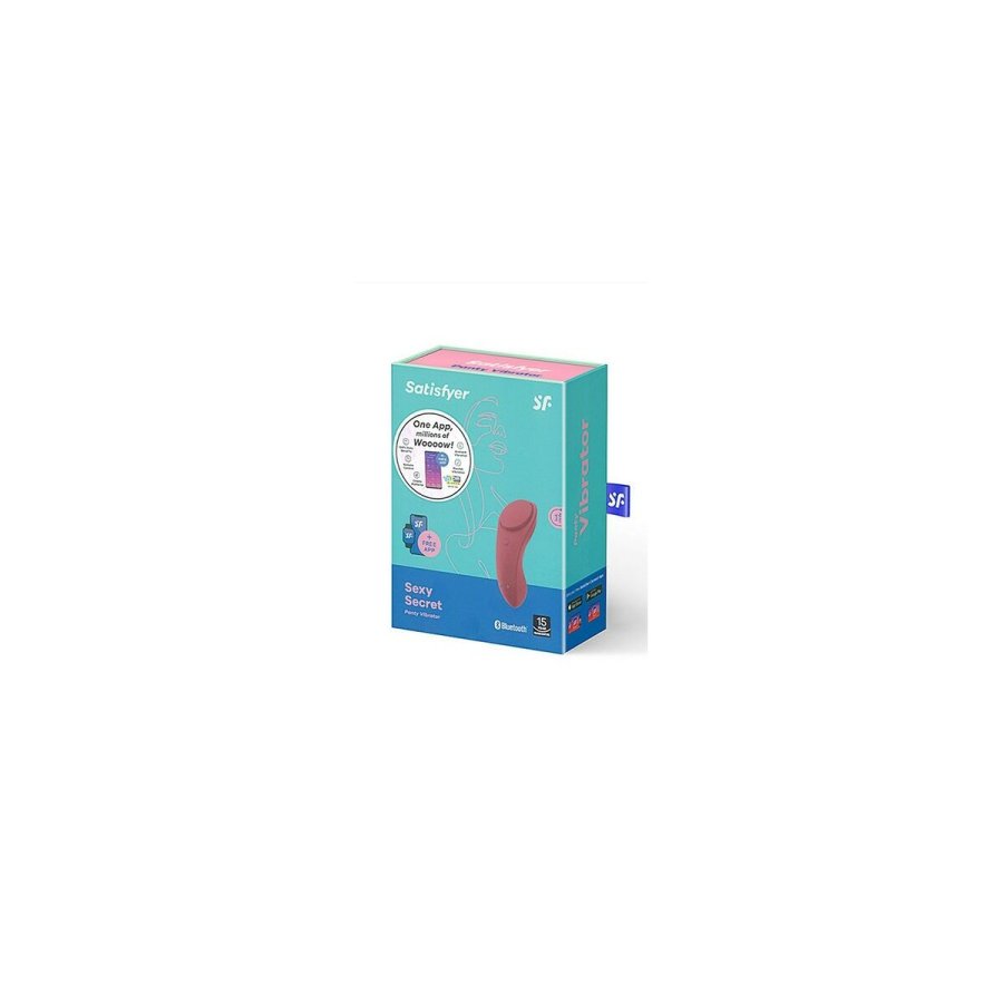 Par Massager Satisfyer LITTLE SECRET WINE Rd #13
