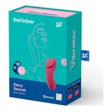 Par Massager Satisfyer LITTLE SECRET WINE Rd #11