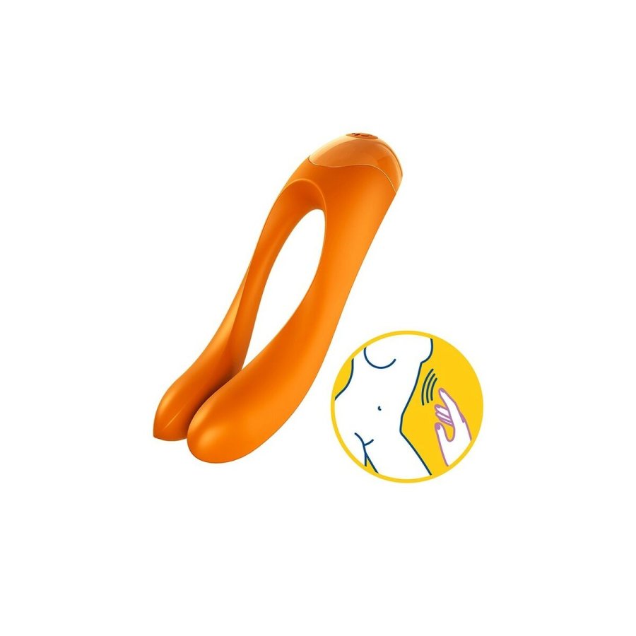 Par Massager Satisfyer Candy Cane Orange #2