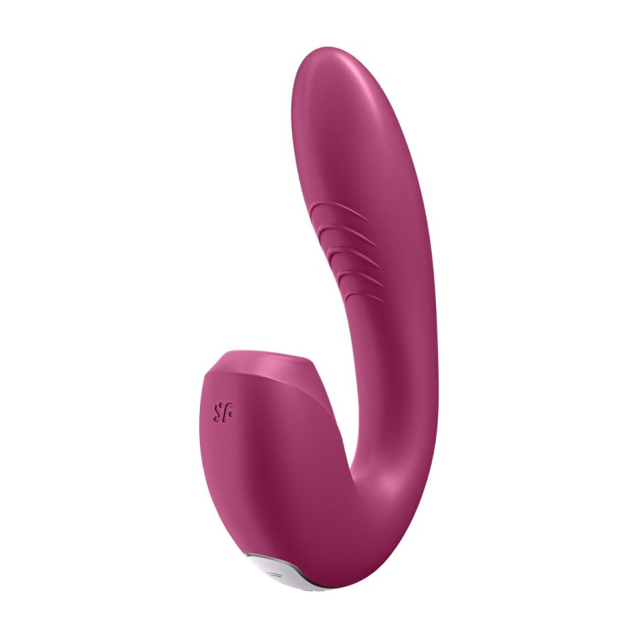 Dual Stimulation Vibe  Supernova Insertable Satisfyer Sunray Rd Fuchsia #3