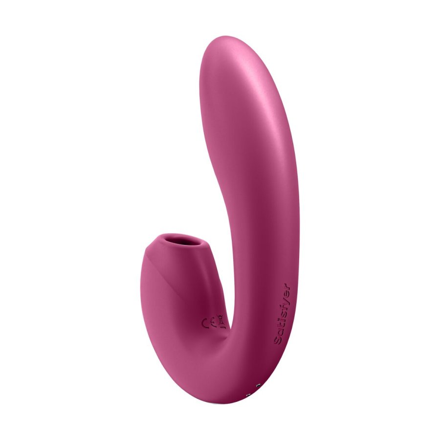 Dual Stimulation Vibe  Supernova Insertable Satisfyer Sunray Rd Fuchsia #11