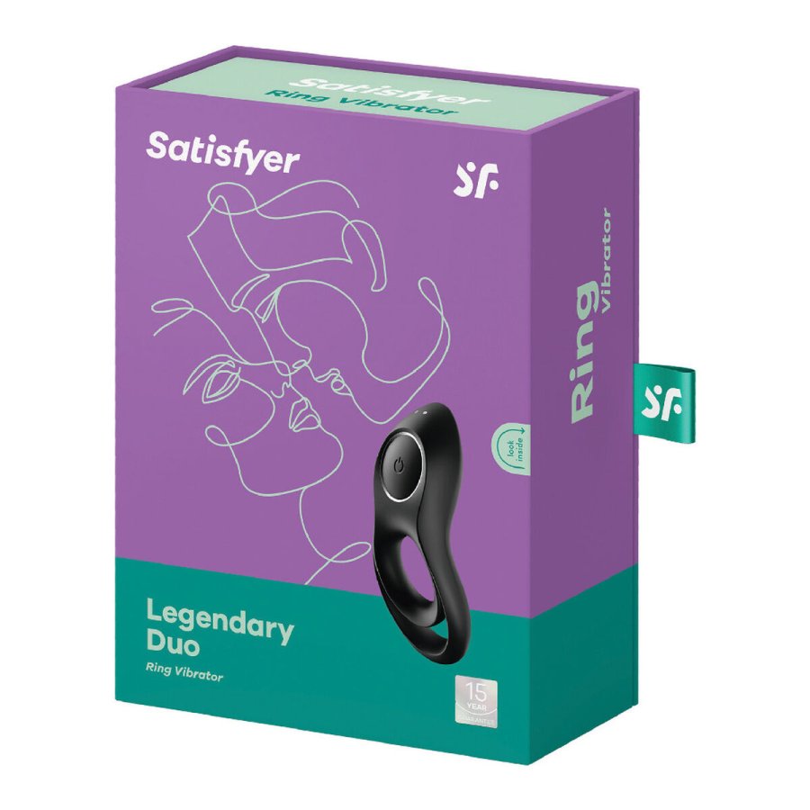 Vibrerende Ring Satisfyer Legendary Duo Sort #3