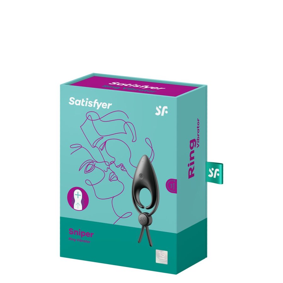 Penisringe Satisfyer Sniper Sort #9