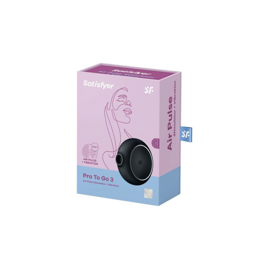 Klitoris sugestimulator Satisfyer Pro to go 3 Sort #11