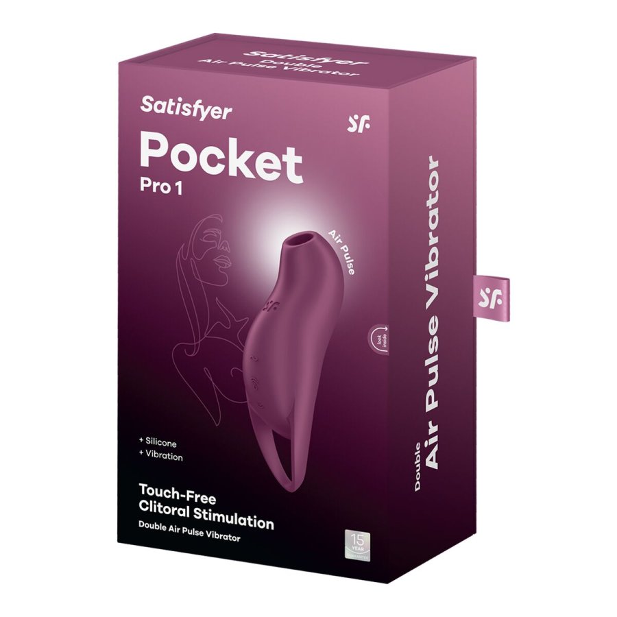 Vibrator Satisfyer Pocket Pro 1 Lilla #7