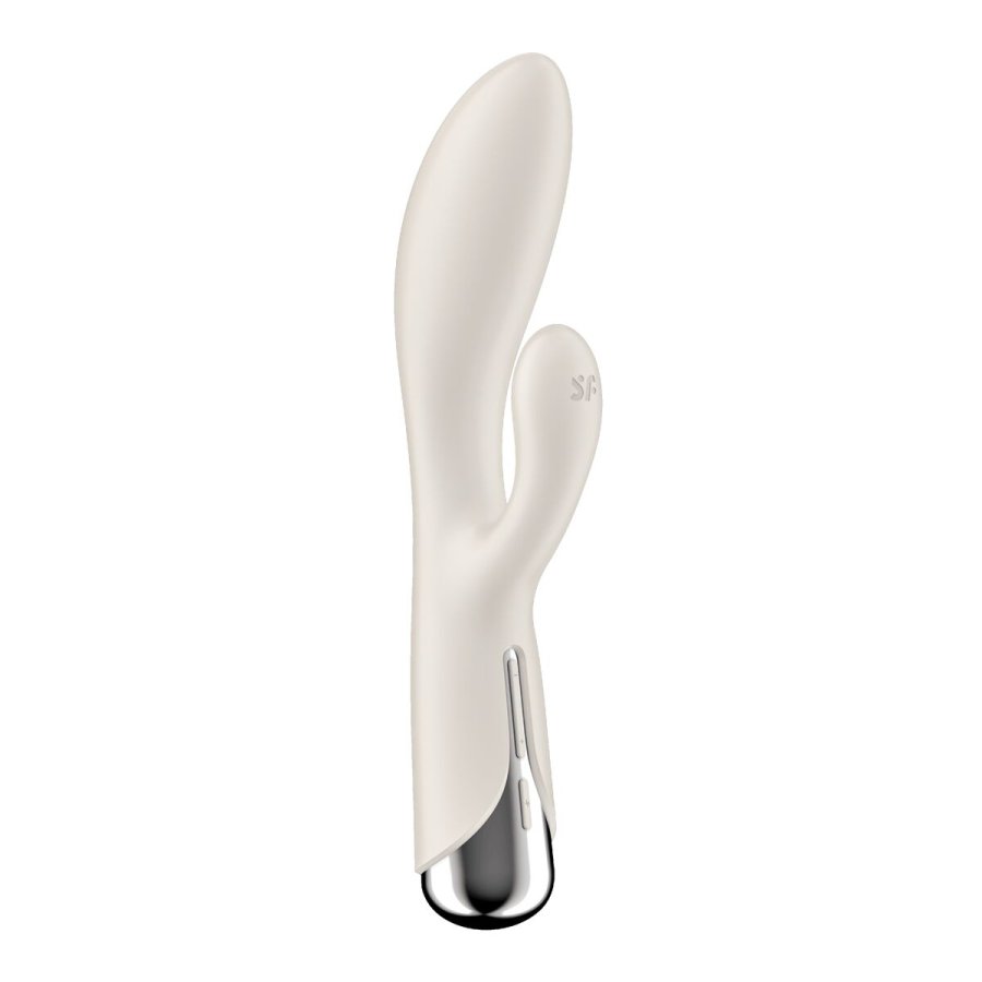 Dual Stimulation Vibe Satisfyer Spinning Rabbit 1 Hvid #1