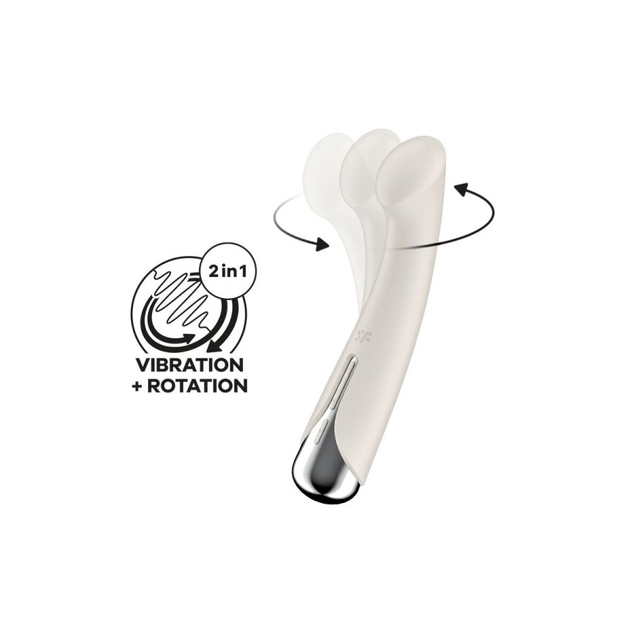 G-Punkt Vibrator Satisfyer Spinning G-Spot 1 Hvid #3
