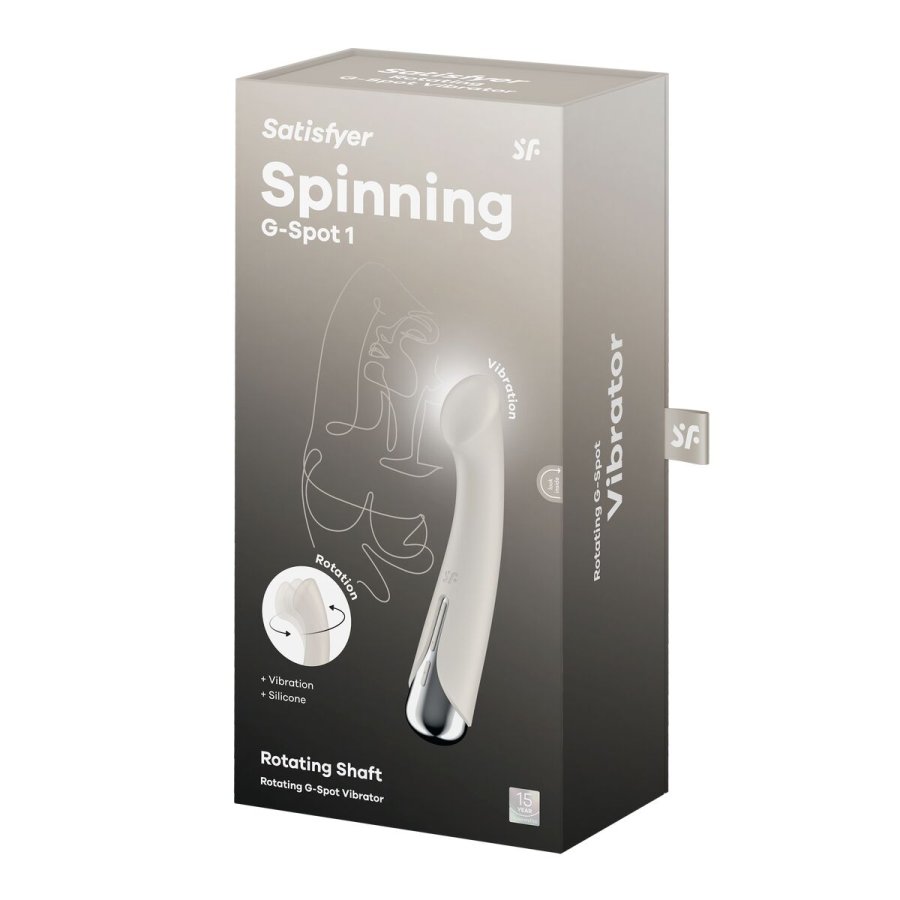 G-Punkt Vibrator Satisfyer Spinning G-Spot 1 Hvid #13