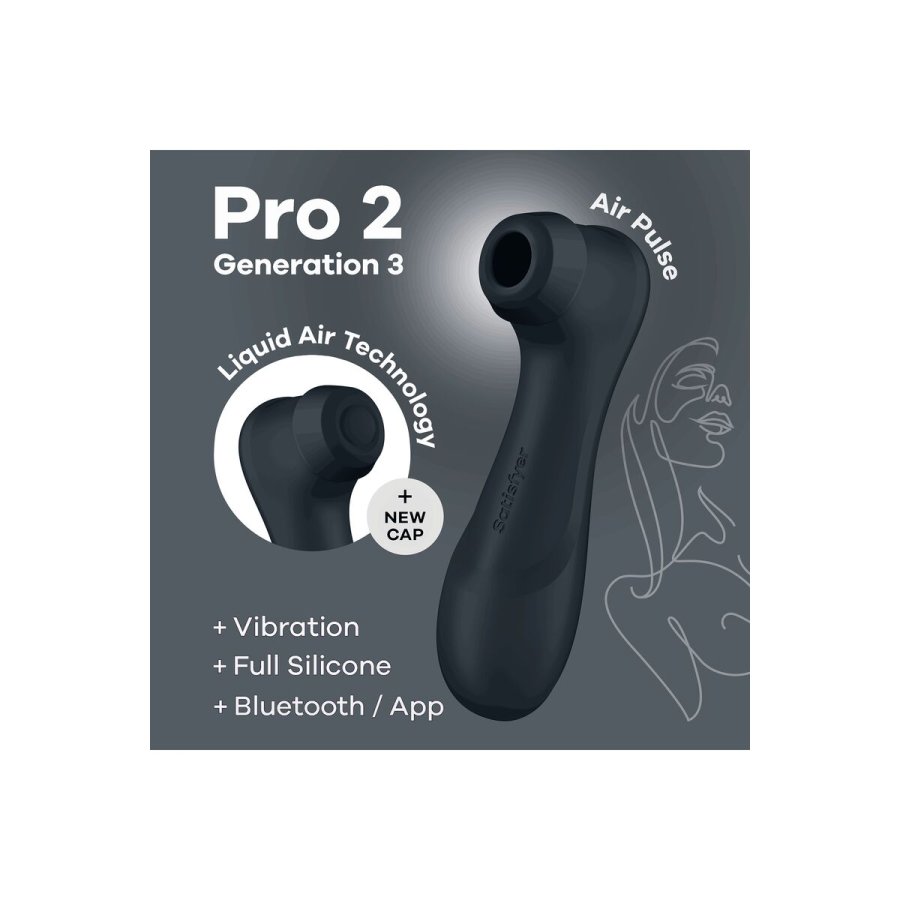 Klitoris sugestimulator Satisfyer Pro 2 Generation 3 Sort #7
