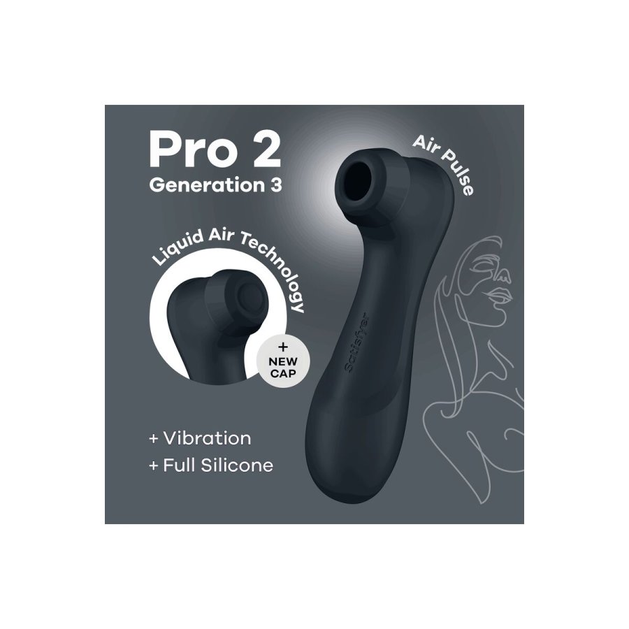 Klitoris sugestimulator Satisfyer Pro 2 Generation 3 Sort #9