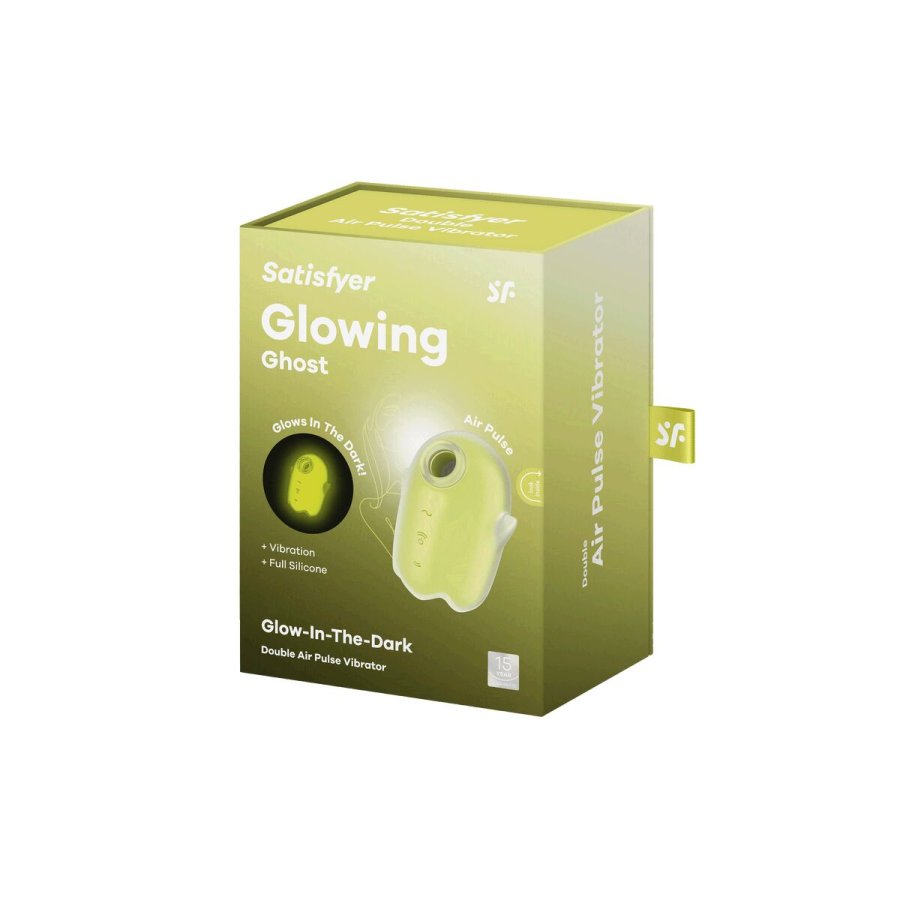 Klitoris sugestimulator Satisfyer Glowing Ghost Gul #13