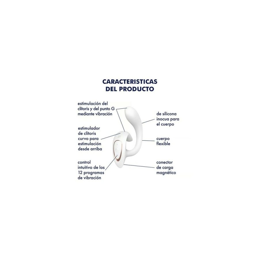 G-Punkt Vibrator Satisfyer Hvid #7