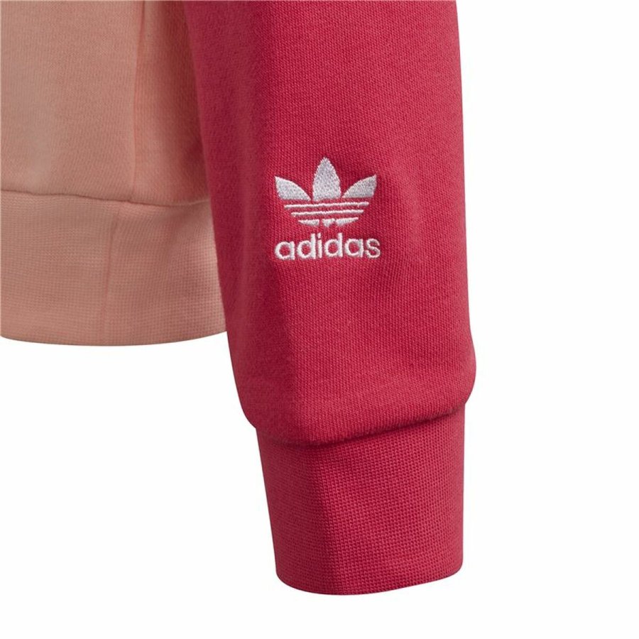 Sweatshirt til Brn Adidas Trefoil Koral #3