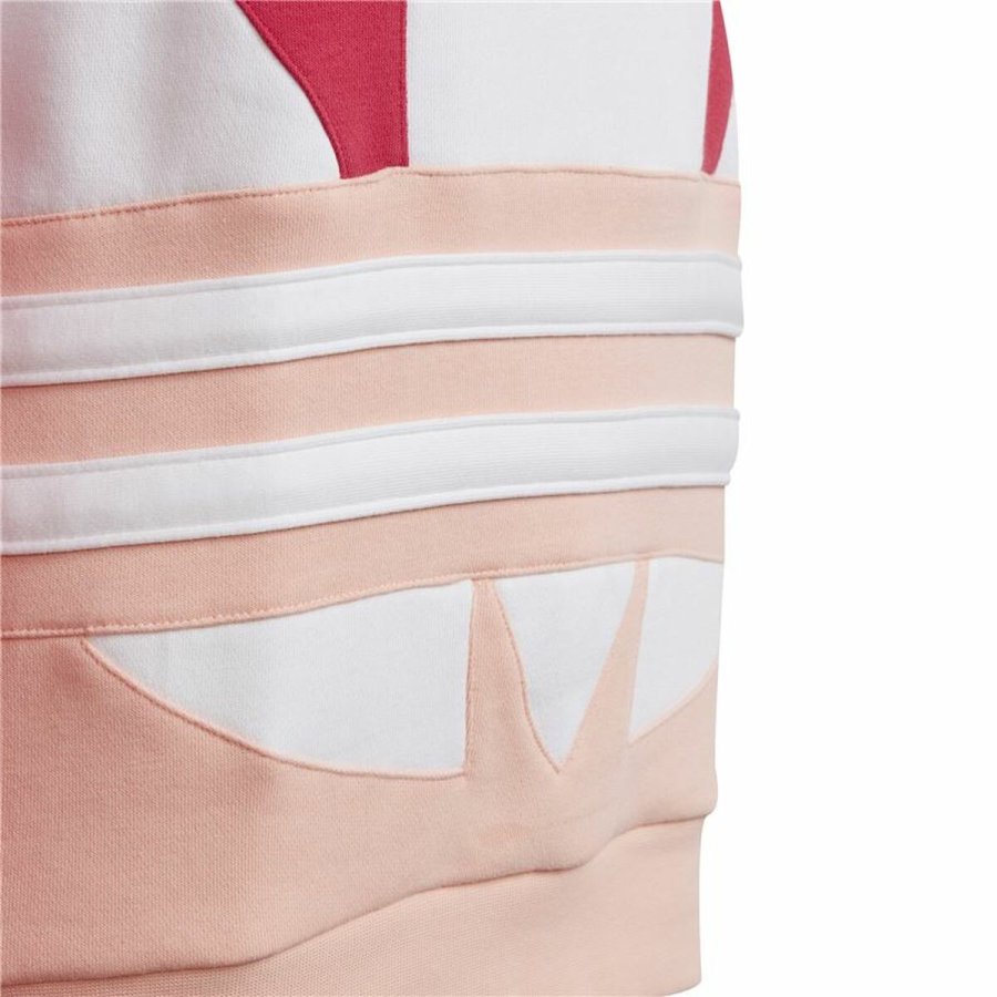 Sweatshirt til Brn Adidas Trefoil Koral #4