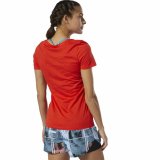 Kortrmet T-shirt til Kvinder Reebok Scoop Neck Rd #3