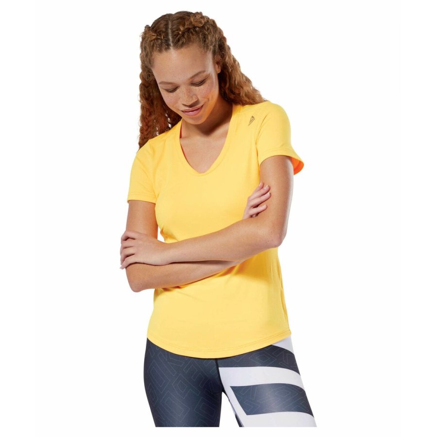 Kort�rmet T-shirt til Kvinder Reebok Wor Sw tee (Onesize) #3