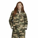 Sportsjakke til damer Adidas Track M�rk gr�n #4