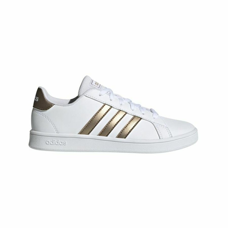 Sportssko til b�rn Adidas Grand Court Hvid #3