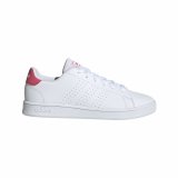 L�besko til b�rn Adidas Advantage Pige Hvid #1