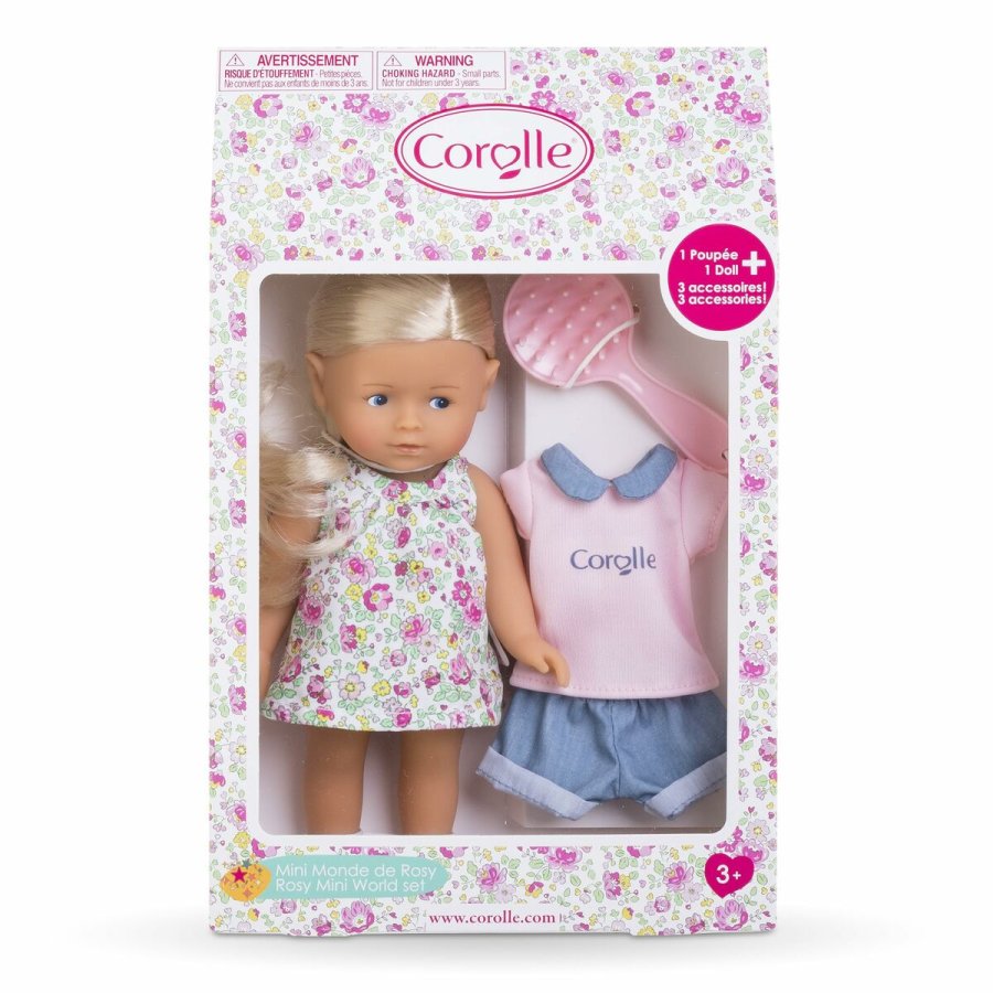 Babydukke med tilbehr Corolle Mini Monde De Rosy #2