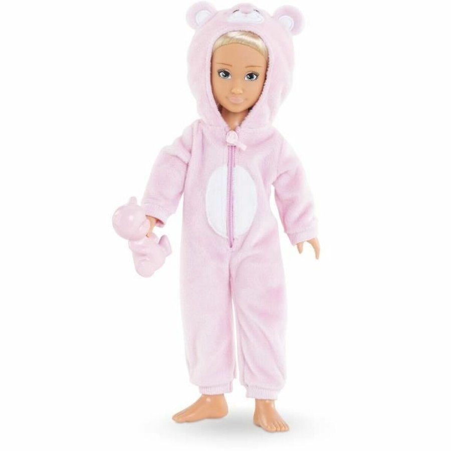 Babydukke med tilbehr Corolle Valentine Pyjama Party #5